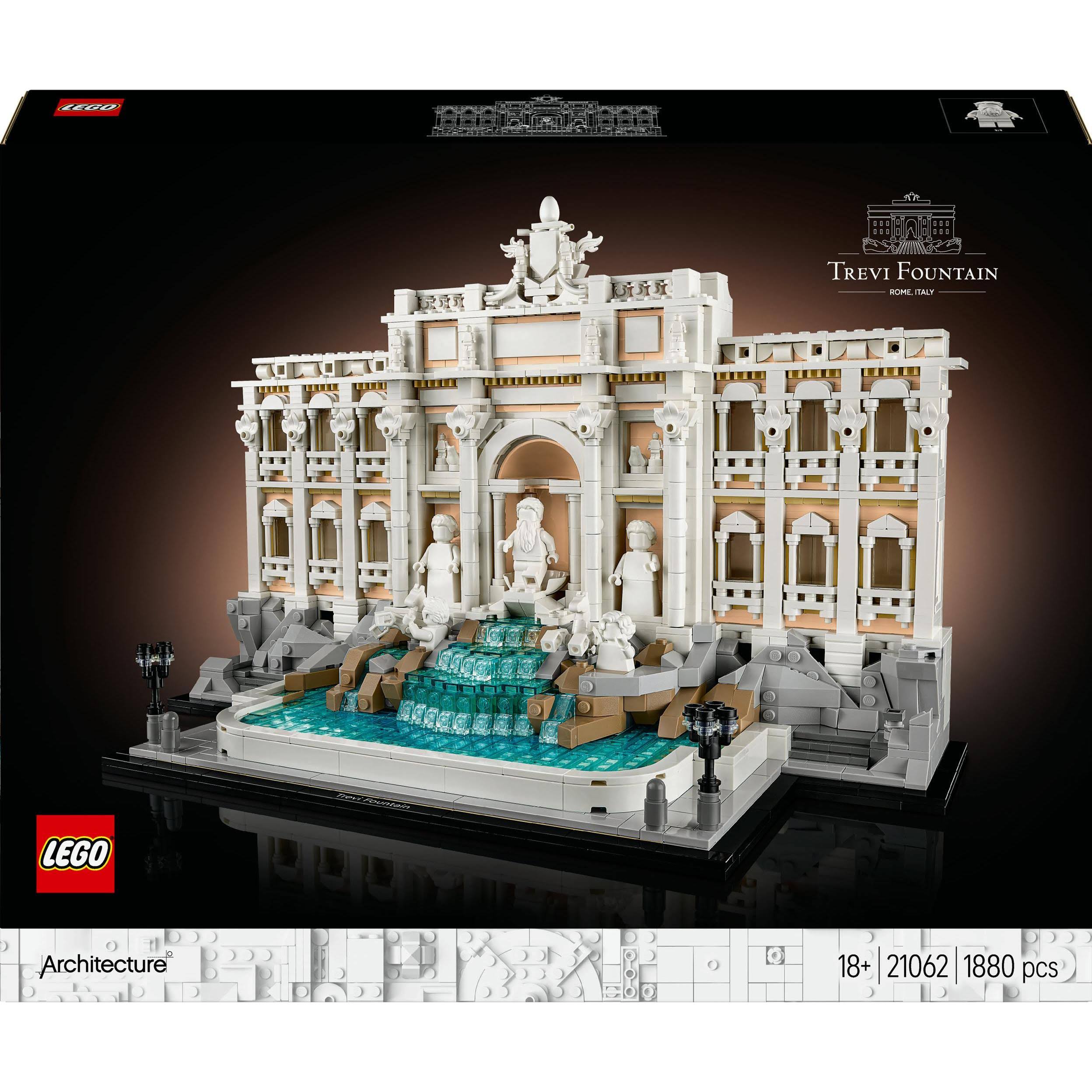 Esplora la bellezza di Roma con il set Lego Architecture Fontana di ...